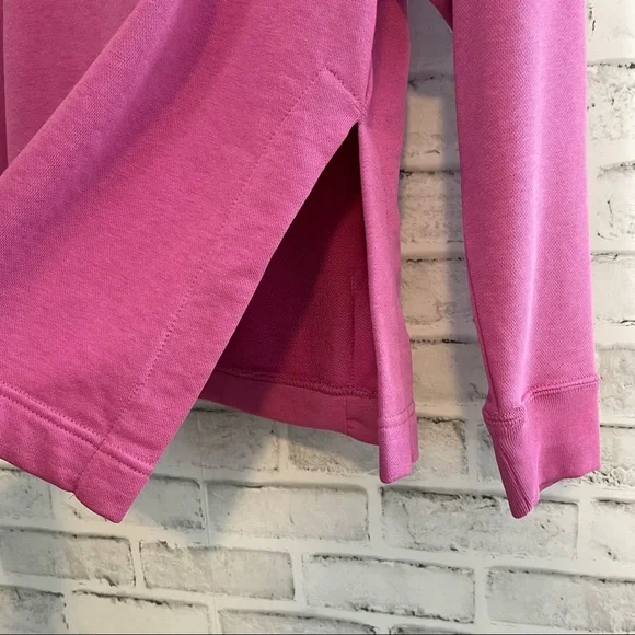 Nike Oversized Yoga Sweatshirt PINK Size SMALL (see measurements) #WB127 - Picture 5 of 7